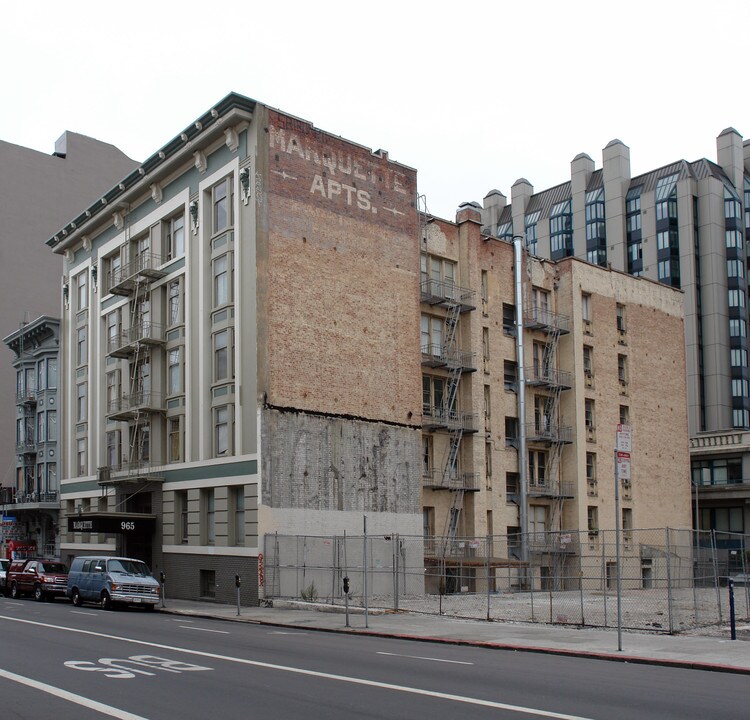 965 Geary Street in San Francisco, CA - Foto de edificio