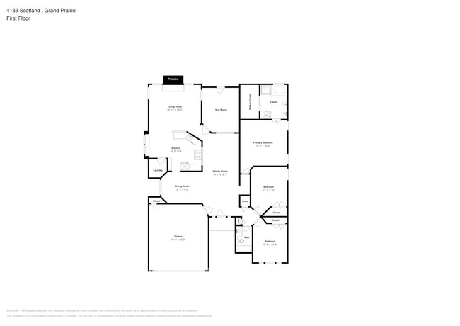 4133 Scotland Dr in Grand Prairie, TX - Foto de edificio - Building Photo