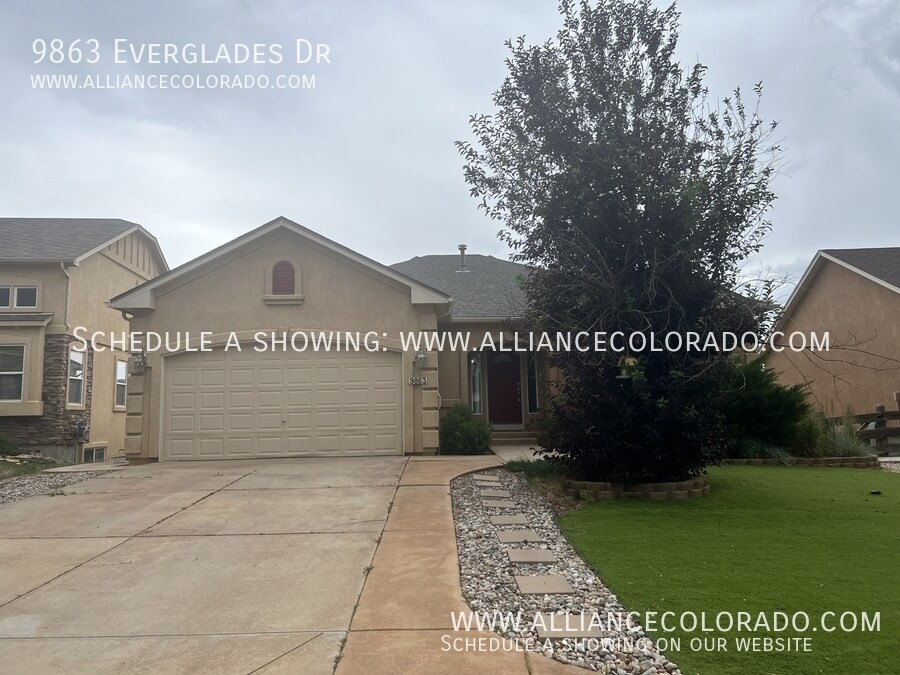9863 Everglades Dr in Peyton, CO - Building Photo