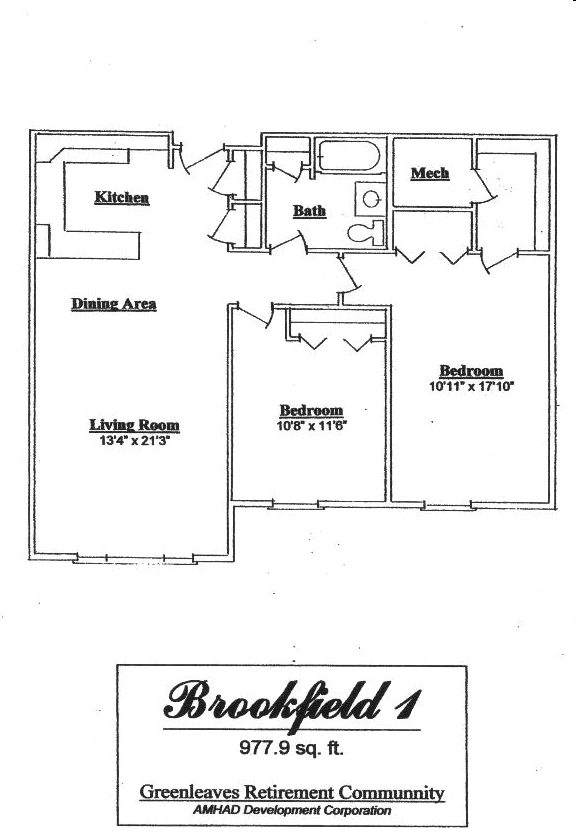 Greenleaves Condominiums in Hadley, MA - Building Photo - Floor Plan