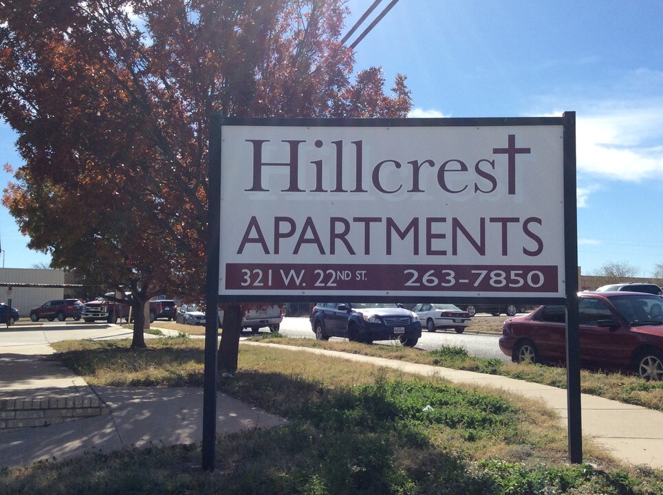 Hillcrest Apartments in Big Spring, TX - Building Photo