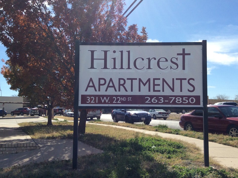 Hillcrest Apartments in Big Spring, TX - Foto de edificio