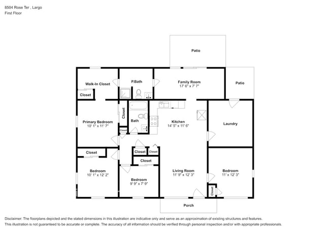 8504 Rose Terrace in Seminole, FL - Building Photo - Building Photo