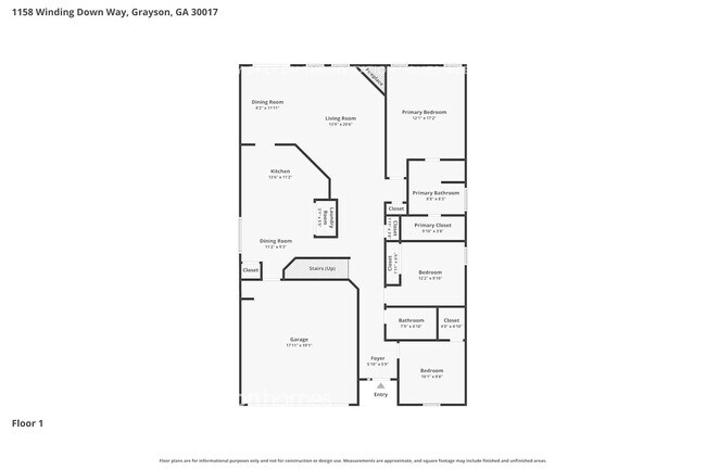 1158 Winding Down Way, Unit 1811 in Grayson, GA - Foto de edificio - Building Photo