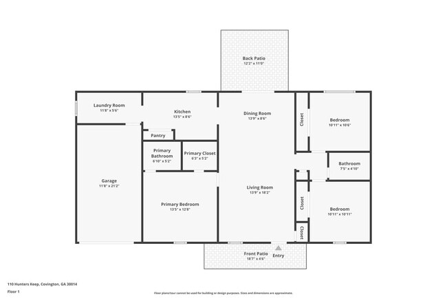 110 Hunters Keep in Covington, GA - Foto de edificio - Building Photo