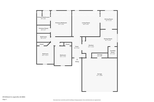 875 Wilmont Ct in Loganville, GA - Foto de edificio - Building Photo