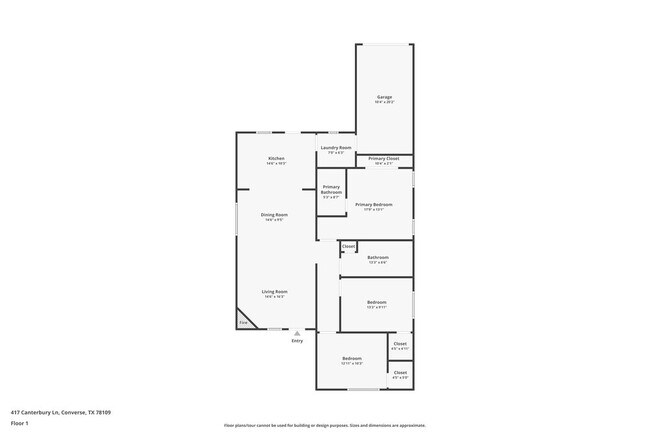 417 Canterbury Ln in Converse, TX - Foto de edificio - Building Photo