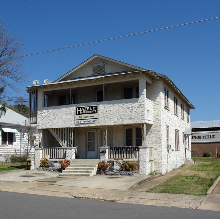 316 Hazel St in Hot Springs National Park, AR - Foto de edificio