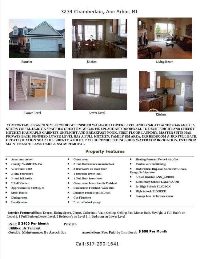 property at 3234 Chamberlain Cir