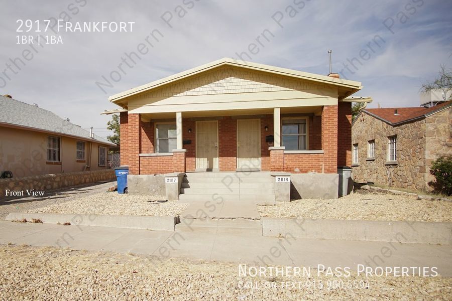 2917 Frankfort Ave in El Paso, TX - Building Photo