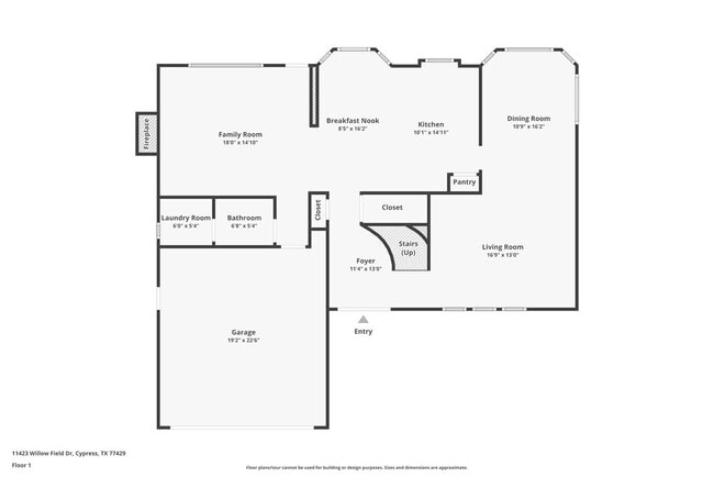 11423 Willow Field Dr in Cypress, TX - Foto de edificio - Building Photo