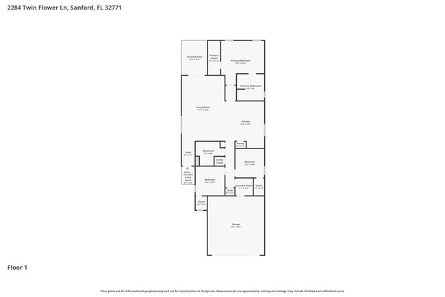 2284 Twin Flower Ln in Sanford, FL - Building Photo - Building Photo