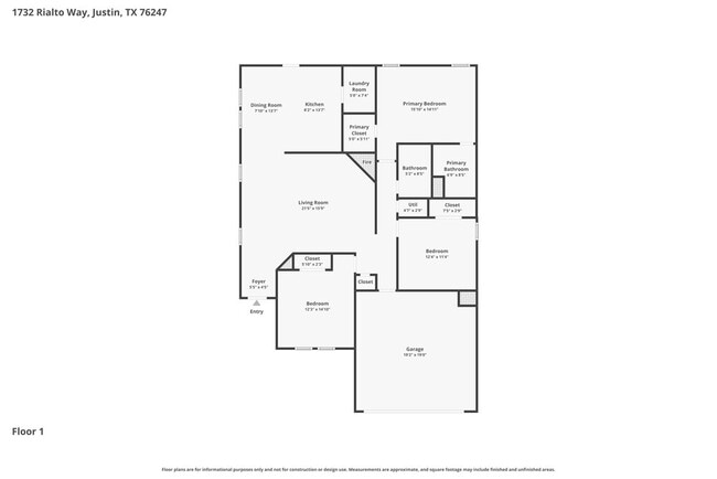 1732 Rialto Way in Justin, TX - Building Photo - Building Photo