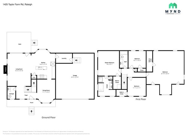 1425 Taylor Farm Rd in Raleigh, NC - Foto de edificio - Building Photo