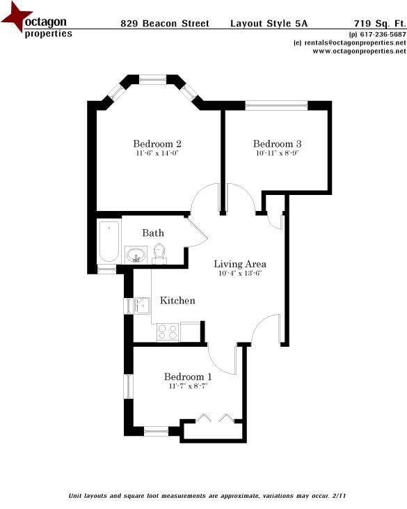 829 Beacon St, Unit 3C