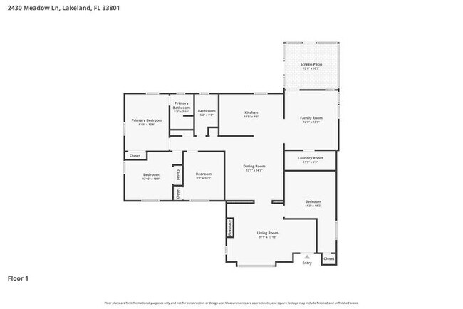 2430 Meadow Ln in Lakeland, FL - Building Photo - Building Photo