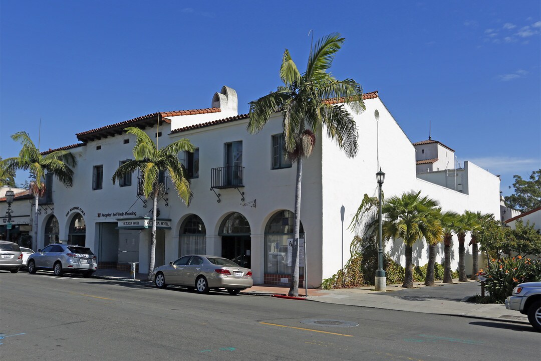 Victoria Hotel in Santa Barbara, CA - Building Photo