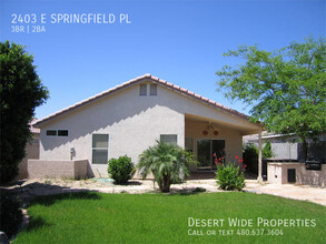 2403 E Springfield Pl in Chandler, AZ - Building Photo - Building Photo