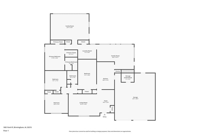 1001 Park Pl in Center Point, AL - Building Photo - Building Photo