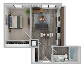 Mast Apartments I & II in St. Paul, MN - Building Photo - Floor Plan