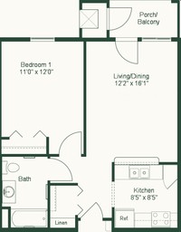 Lockwood of Fenton in Fenton, MI - Foto de edificio - Floor Plan