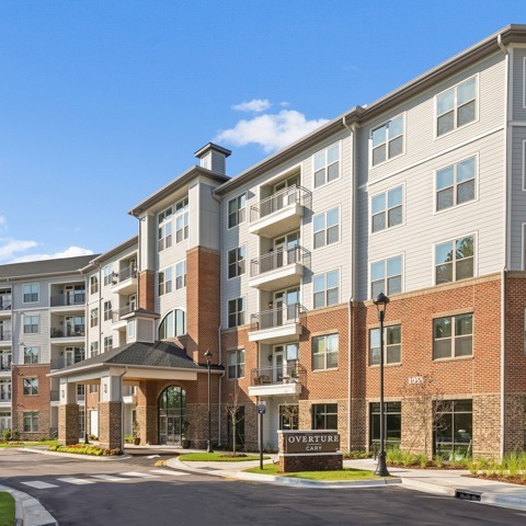 Overture Cary 55+ Active Adult Apartment Homes in Morrisville, NC - Building Photo