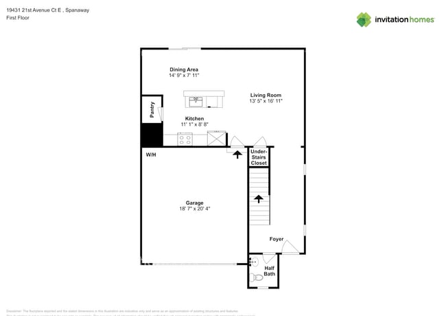 19431 21st Ave Ct E in Spanaway, WA - Building Photo - Building Photo