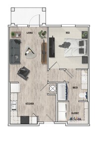 Madison Palms in Jacksonville, FL - Foto de edificio - Floor Plan