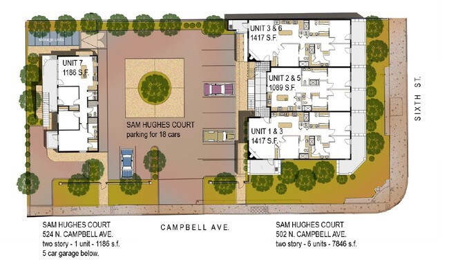 Sam Hughes Court in Tucson, AZ - Building Photo - Building Photo