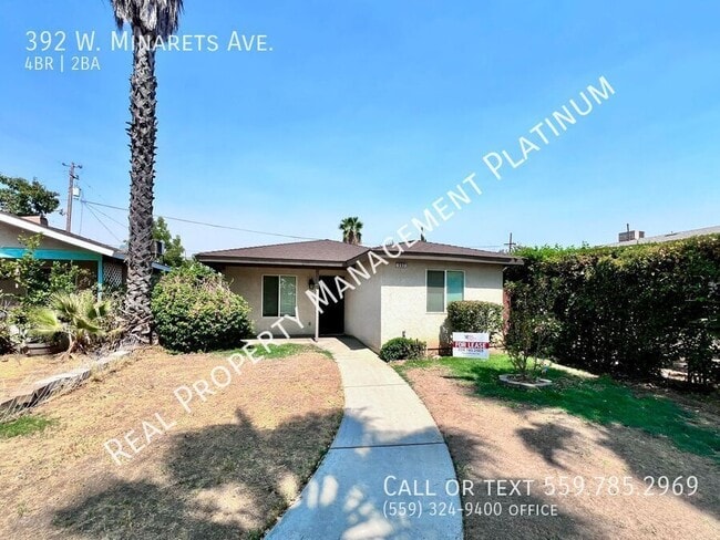 property at 392 W Minarets Ave