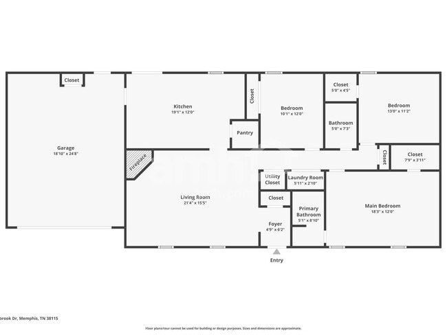 3831 Innsbrook Dr in Memphis, TN - Building Photo - Building Photo