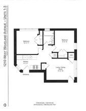 1217 W Waveland Ave, Unit 2 in Chicago, IL - Building Photo - Building Photo