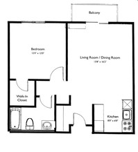 Beech Pointe Senior Apartments in Kenosha, WI - Building Photo - Floor Plan