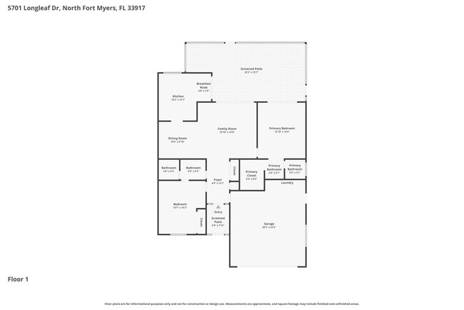 5701 Longleaf Dr in North Fort Myers, FL - Foto de edificio - Building Photo