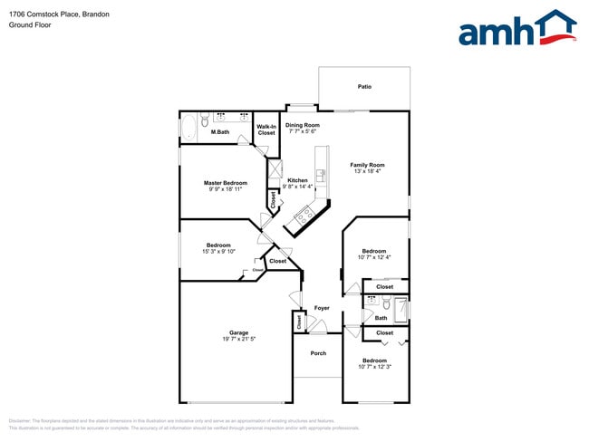 1706 Comstock Pl in Brandon, FL - Foto de edificio - Building Photo