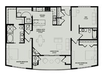 Endeavour Condominium in Seabrook, TX - Foto de edificio - Floor Plan