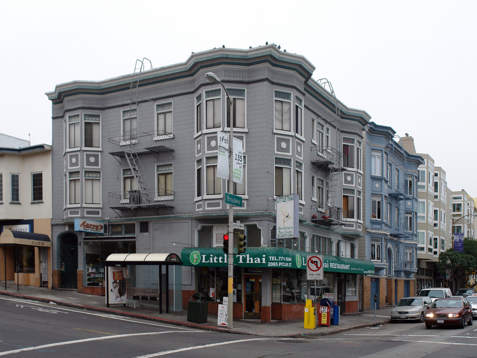 2055-2065 Polk St in San Francisco, CA - Foto de edificio