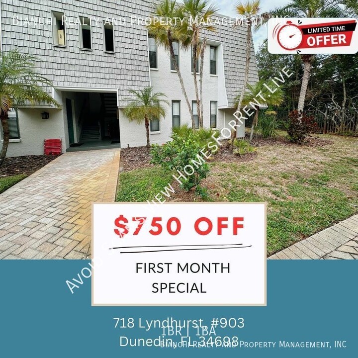 718 Lyndhurst St, Unit #903 in Dunedin, FL - Building Photo