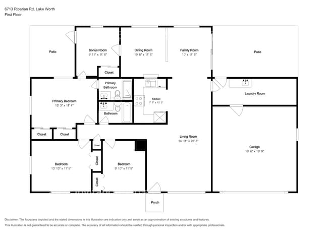 property at 6713 Riparian Rd