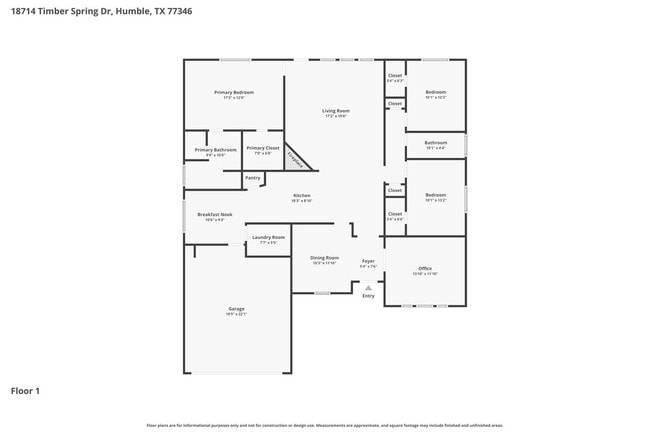 18714 Timber Spring Dr in Humble, TX - Building Photo - Building Photo