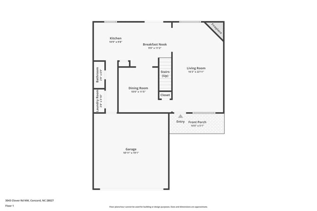 3043 Clover Rd NW in Concord, NC - Building Photo - Building Photo