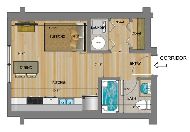 Bishop Gate Residences in Fredericton, NB - Building Photo - Floor Plan