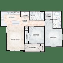 Aria at Almeda in Houston, TX - Building Photo - Floor Plan