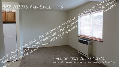 N88W16775 Main St-Unit -8 in Menomonee Falls, WI - Foto de edificio - Building Photo