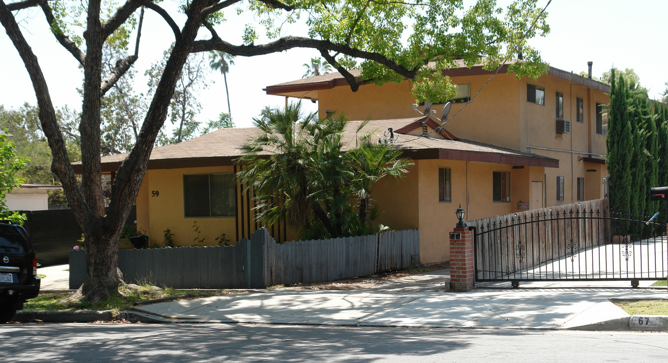 59 Oak Ave in Pasadena, CA - Building Photo