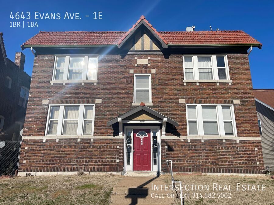 4643 Evans Ave in St. Louis, MO - Building Photo