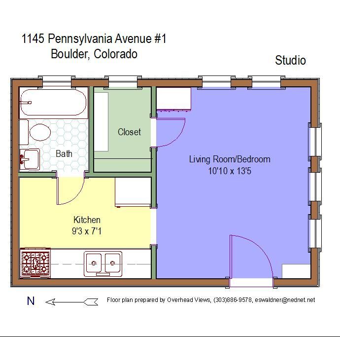 1145 Pennsylvania Ave, Unit 7 in Boulder, CO - Building Photo