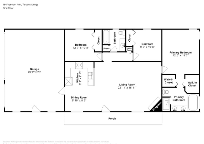 194 Vermont Ave in Tarpon Springs, FL - Foto de edificio - Building Photo