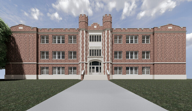 Historic Winterset High School Apartments 55+ in Winterset, IA - Building Photo - Building Photo