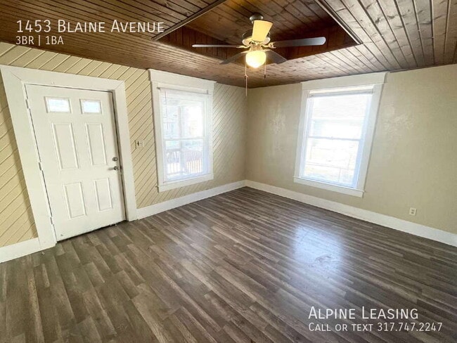 1453 Blaine Ave in Indianapolis, IN - Foto de edificio - Building Photo